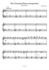 Die Läuterung, Klavier Arrangement (Enderal OST)